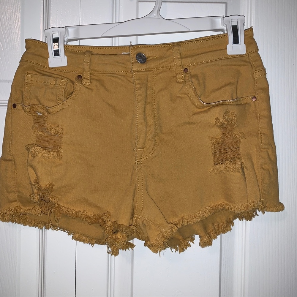 PACSUN HIGH WAISTED JEAN SHORT